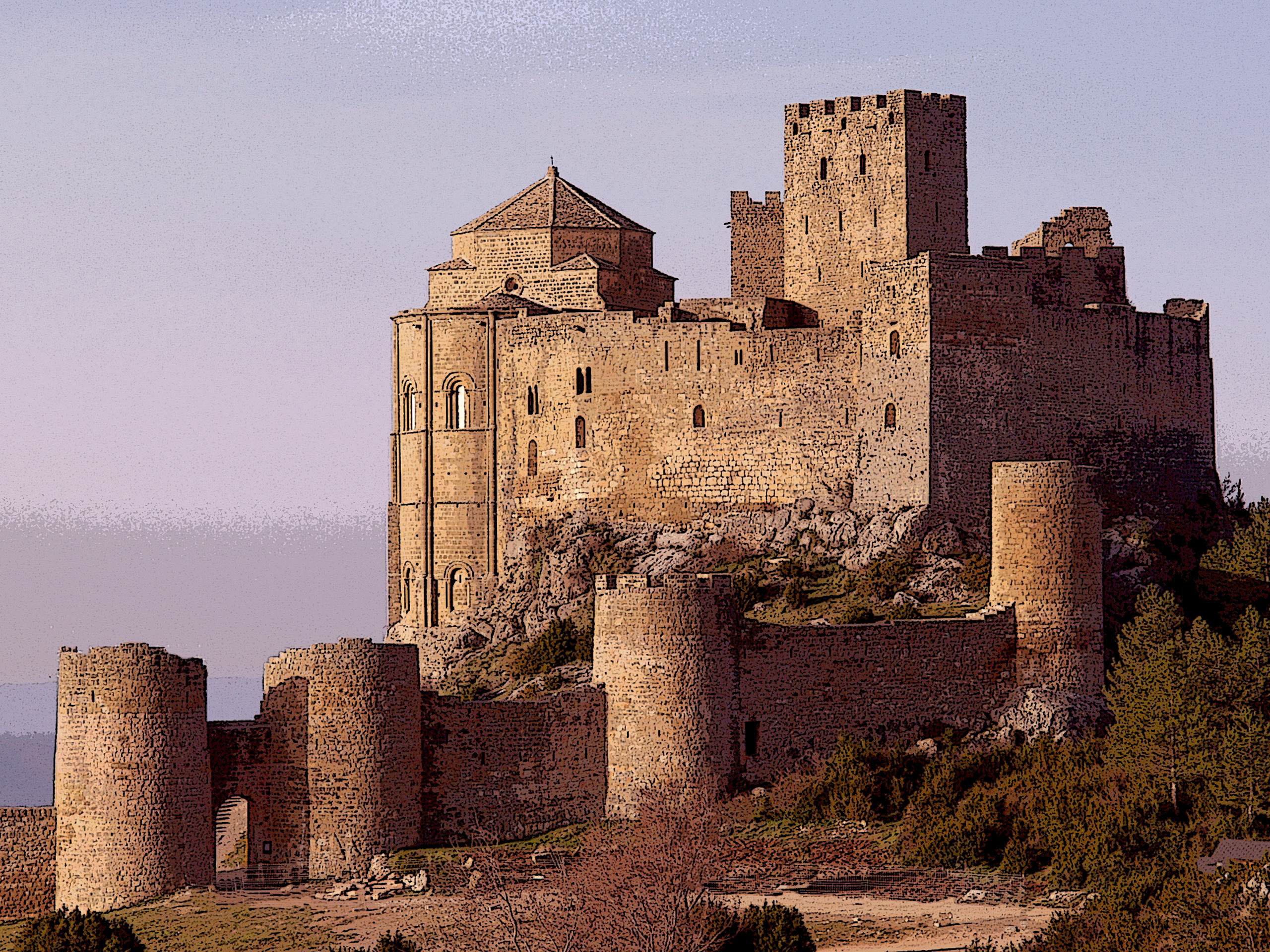 Castillo de loarre frente